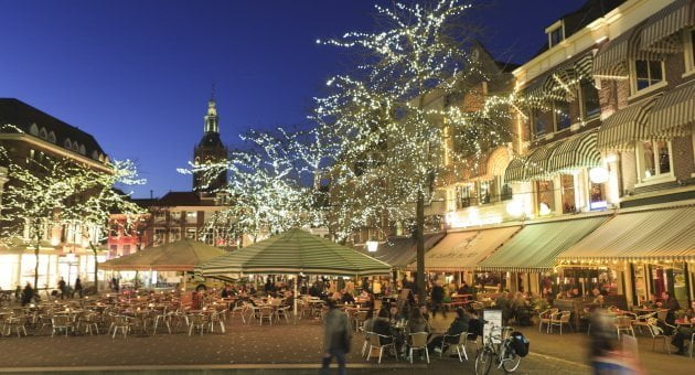 زمستان شهر لاهه